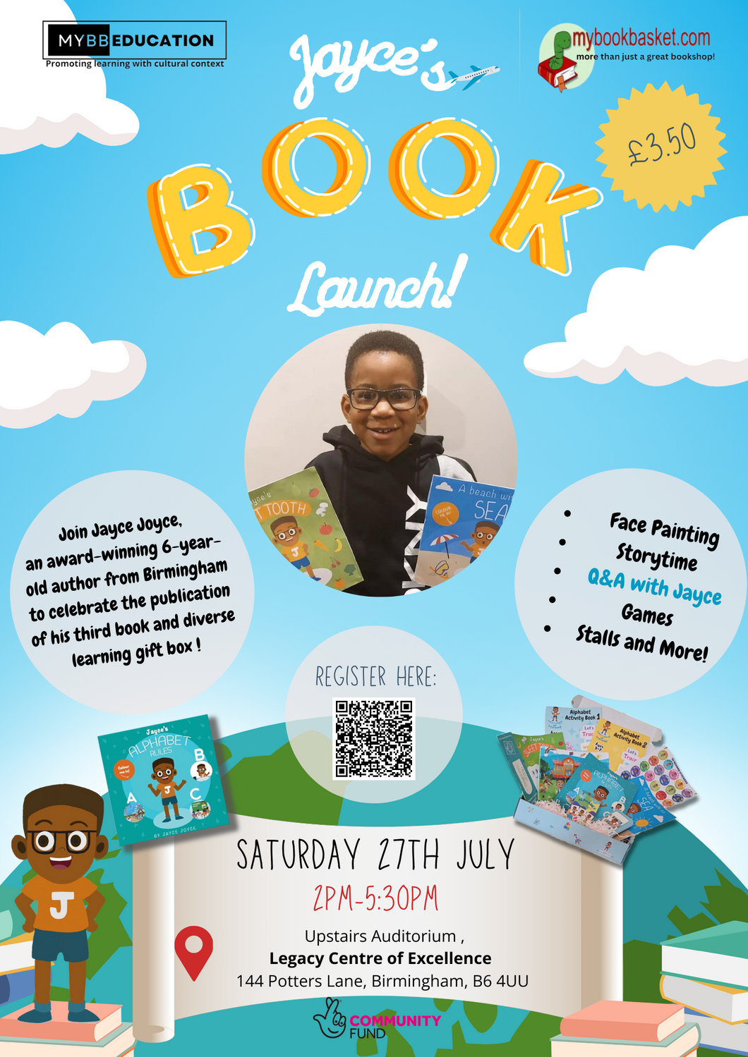 Jayce's Book Launch and Storytime Plus Event