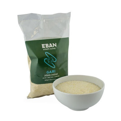 Eban Gari (Cassava Cous Cous)