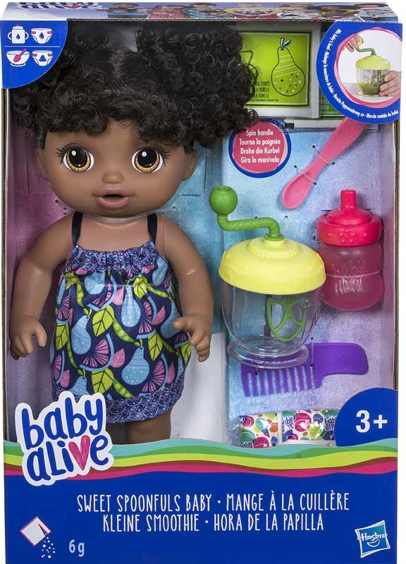 Baby alive sweet spoonfuls african sale american