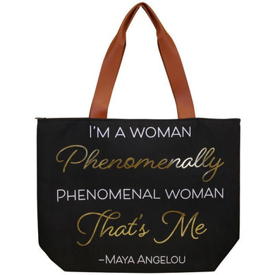 Phenomenal Woman Canvas Bag