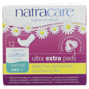 Natracare Ultra Pads Normal with Wings