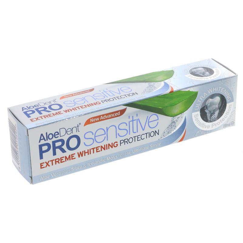 Aloe Dent Pro Sensitive Extreme Whitening toothpaste