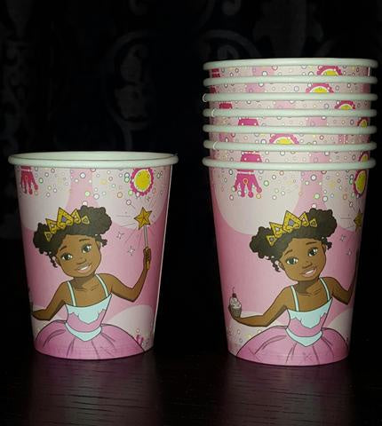 Pretty Princess Party Cups