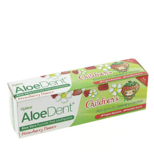 Aloe Dent Children's Strawberry Toothpaste