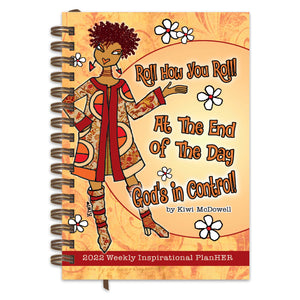 2022 God's In Control Weekly Planner