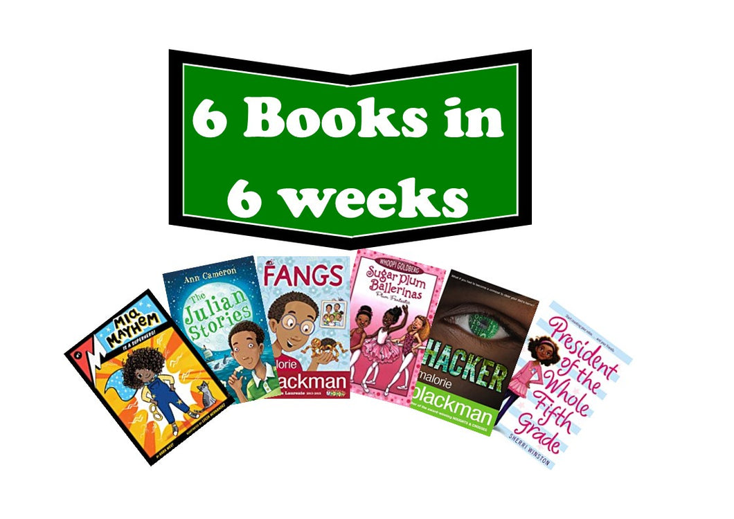 6 Books in 6 Weeks Registration