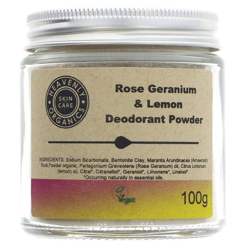 Heavenly Rose Deodorant Powder