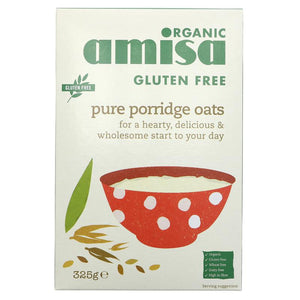 Amisa Organic Gluten-free Porridge Oats