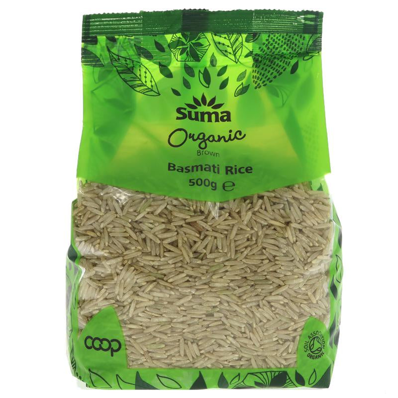 Suma Organic Brown Basmati Rice 500g