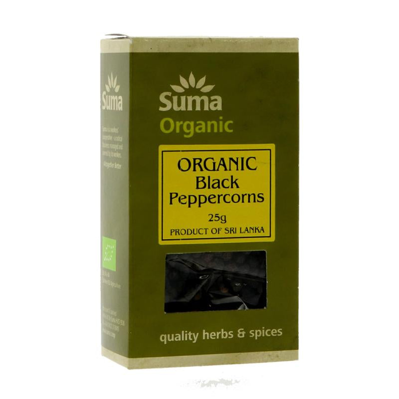 Suma Organic Black Peppercorns